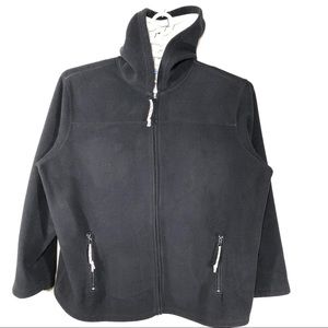 Pacer Black XL Full Zip Hoodie With Fleece Lining